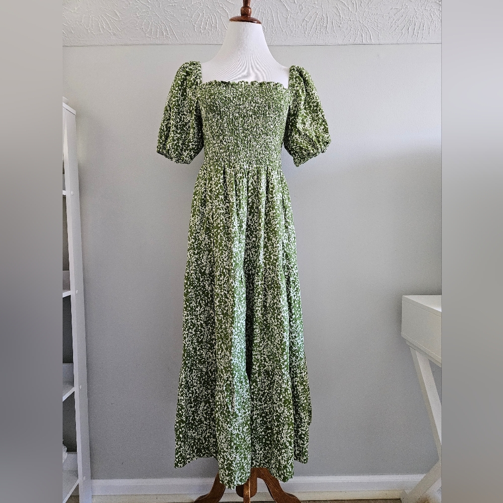 Abercrombie & Fitch | Green Floral Women's Dress